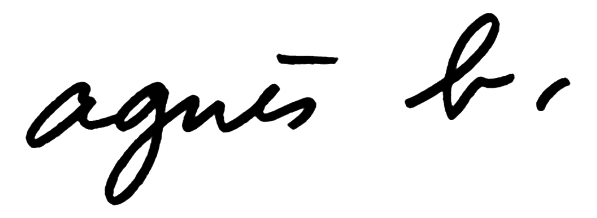 agnès b signature